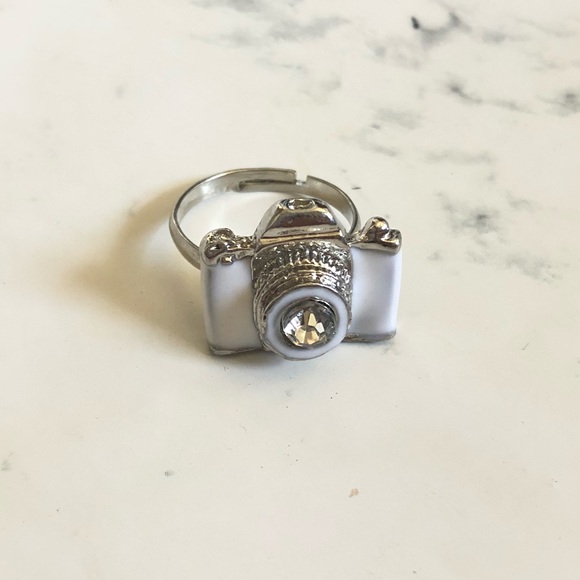 Jewelry | Camera Ring Photographer Gift White Camera Ring | Poshmark